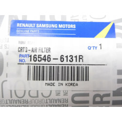 Filtr powietrza Renault Koleos I OE 16546-6131R