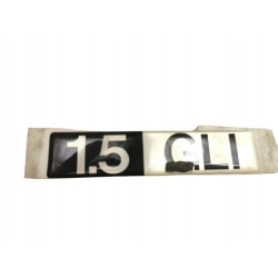 Emblemat, napis "1.5 GLI" Daewoo FSO OE 054452