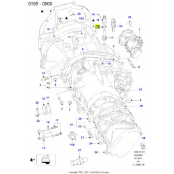O-ring, skrzynia biegów FORD Fiesta 1995-2002 (DX) OE 7195539