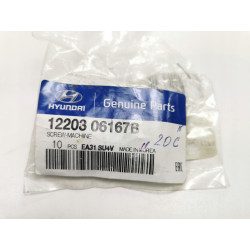 ŚRUBA MOCUJĄCA TARCZE HAMULCOWE HYUNDAI ACCENT SANTA FE OE 12203 06167B