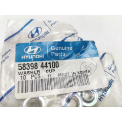 Podkładka sprężyny szczęk hamulcowy Hyundai Elantra 1990- OE 58398 44100