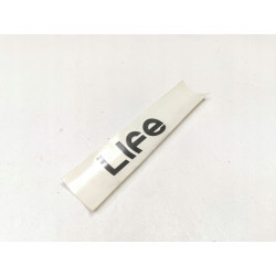 Naklejka, napis LIFE ciemny lewy Daewoo Matiz 96324281