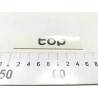 Naklejka, napis TOP ciemny prawy Daewoo Matiz 1998-2006 OE 96324276