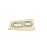 Naklejka, napis CD Daewoo Espero OE 96192593