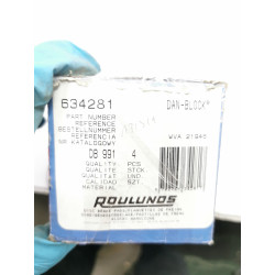 Klocki hamulcowe przód Volkswagen Polo III ROULUNDS WVA 21945 D11044 634281