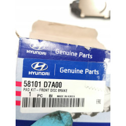 Klocki hamulcowe przód Hyundai Tucson 2015-2020 OE 58101 D7A00