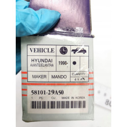 Zestaw klocków hamulcowych przód Hyundai COUPE I (RD) OE 58101-29A50