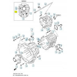 Śruba przednia obudowa NR1 Suzuki Grand Vitara JB419XD-6 OE 24715-67J00