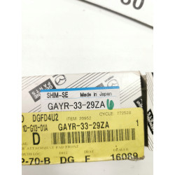 Blaszki do klocków hamulcowych przód MAZDA XEDOS 626 323 MX-6 GAYR-33-29ZA
