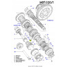 Podkładka -Docisk ręcznej skrzyni biegów FORD Fiesta 1976-1989 (AX) 1671781