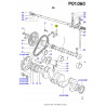 Płytka Oporowa Wałka Rozrządu FORD Fiesta 1976-1989 (AX) OE 1710523