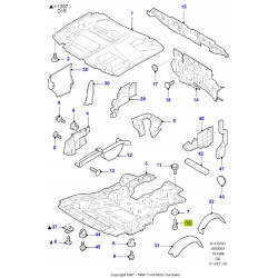 Śruba/wkręt 5,9X24MM Izolatory i osłony FORD Mondeo 1996-2000 (GD) 6958050