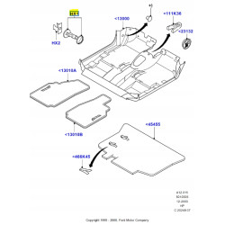 Łącznik Listwa Podłogowa FORD Puma 1997-2001 (CCE) OE 1086989