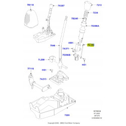 Łącznik, Dźwignia zmiany biegów FORD Focus 1998-2005 (CAK) OE 1123612