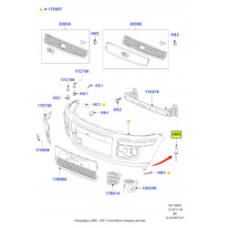 Nit, Zderzak Przedni FORD Fiesta 01-08 / Fusion 01-12 (CBK) OE 6820737