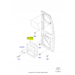 Osłona wodna drzwi tylnych FORD Transit 2006- (TT9) OE 1752482