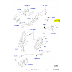 Poduszka - Próg Drzwi Tylnych FORD Focus 04-08/Focus C-MAX 03-07 OE 1323575
