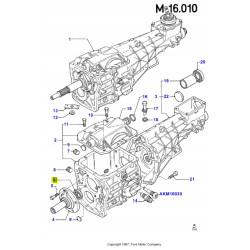 Uszczelniacz oleju skrzyni biegów FORD Sierra 1982-1986 (CD) OE 1641230