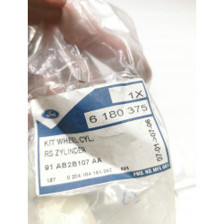 Zestaw gumowy zacisku hamulca przedniego Ford Escort 1990- OE 6180375