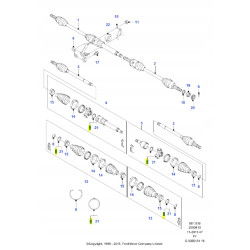 Zabezpieczenie, Wał Napędowy - Przedni FORD Transit 2000-2006 (FY) 4119974