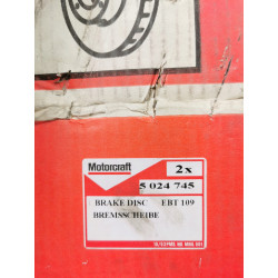 Tarcze hamulcowe Ford Sierra 1.3 , 1.6 1982 - 1986 OE EBT 109 5024745