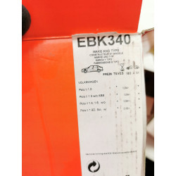 Zestaw szczęk hamulcowych Ford OE EBK 340 1146595