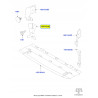 Deflektor powietrza prawy FORD Fiesta 01-08 / Fusion 01-12 (CBK) OE 1358330