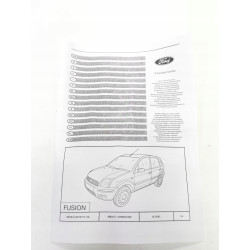 Osłona tylnego zderzaka FORD Fiesta 01-08 / Fusion 01-12 (CBK) OE 1206950