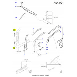 Zespół Wzmocnienia - Zawias Drzwi Przód Ford Escort/Orion 1990-1995 7133275