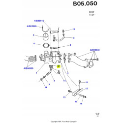 Uszczelka Turbosprężarka FORD Transit 1985-1991 (CY) OE 6193555