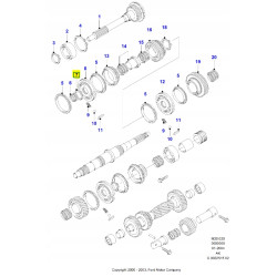 Pierścień Zatrzaskowy Skrz. Biegów FORD Transit 2000-2006 (FY) OE 6156705