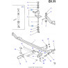 Dystans, Oś Przednia I Stabilizator FORD Transit 1985-1991 (CY) OE 1662267