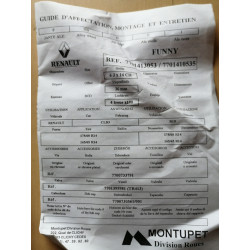 DEKIELEK FELGI RENAULT FUNNY 52 MM 770141305 / 7701410535 CLIO R19