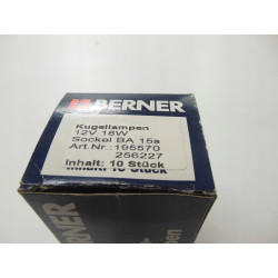 Żarówka 12V/18W BA 15s Berner 195570