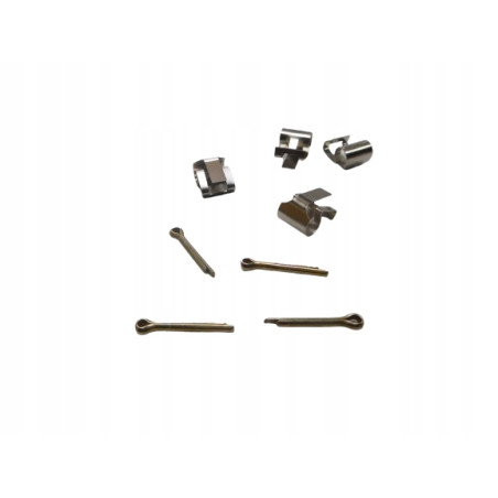 Komplet elementów mocujących, przedni hamulec Ford Fiesta Mk 1 OE 5018519