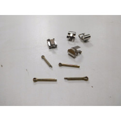 Komplet elementów mocujących, przedni hamulec Ford Fiesta Mk 1 OE 5018519