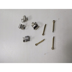 Komplet elementów mocujących, przedni hamulec Ford Fiesta Mk 1 OE 5018519