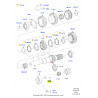 Wał - bieg wsteczny napinacza FORD Transit (Turkey) 2001-2006 OE 1384617
