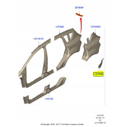Poszycie Boczne - Zewnątrz FORD Kuga 2008-2012 OE 1520962