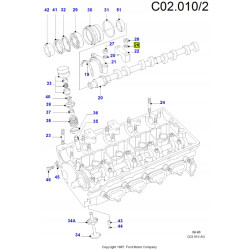 Podkładka Płaska Głowica /Zawory/Pokrywa FORD Escort 1995-2001 1477027