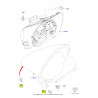 Zacisk lusterko Ford Fiesta 01-08 / Fusion 01-12 OE 1346119