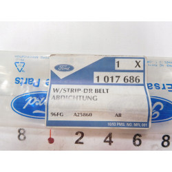 LISTWA ZGARNIAJĄCA ZEWNĘTRZNA SZYBY-DRZWI FORD FIESTA 1996 2001 OE 1017686