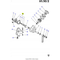 Pokrywa - Obudowa, Przekładnia Kierownicza FORD Transit 1985-1991 1538311