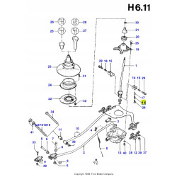 Sprężyna - Kołek Blokujący Ford Fiesta 1976-1989 OE 6094882