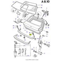 Śruba M5 x 57MM Ford Escort/Orion 1986-1990 OE 6144338