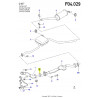 Pierścień, układ wydechowy Ford Sierra 1987-1993 OE 6745092
