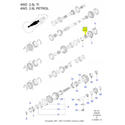 Łożysko Igiełkowe Ford Ranger OE 3604513