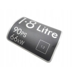 Naklejka informacyjna Ford Focus OE 1134763