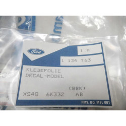 Naklejka informacyjna Ford Focus OE 1134763