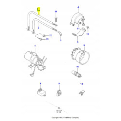 Uziemienie Ford Granada/Scorpio OE 6185961